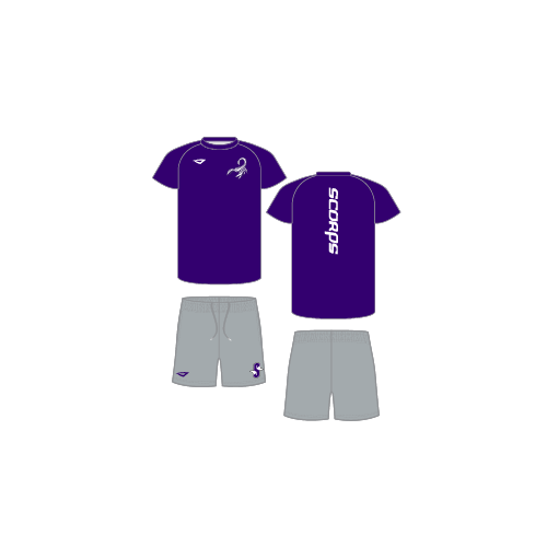 Scorpions Orlando Youth Sublimated Practice Set - Purple/Grey